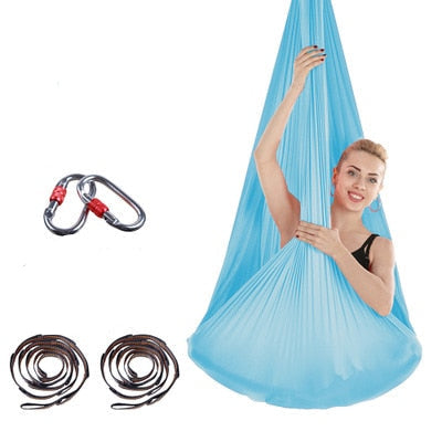 Hamac pour yoga aérien 5mx 2.8m avec accessoires