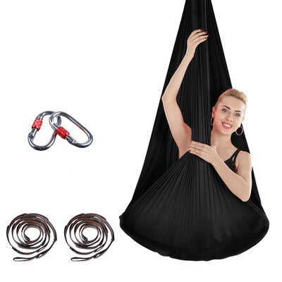 Hamac pour yoga aérien 5mx 2.8m avec accessoires