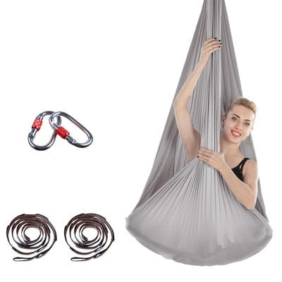 Hamac pour yoga aérien 5mx 2.8m avec accessoires