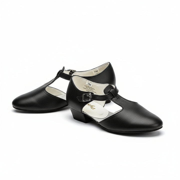 Chaussons danse cuir à talons Diva by Sansha T37