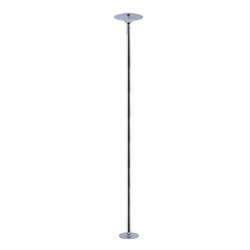 Barre de Pole Dance chromée rotative réglable 222,5-280cm