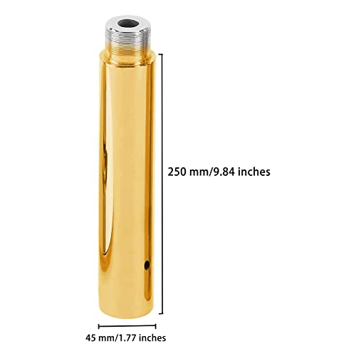 Extension pour barre Pole Dance tube or 45mn longueur 250mm