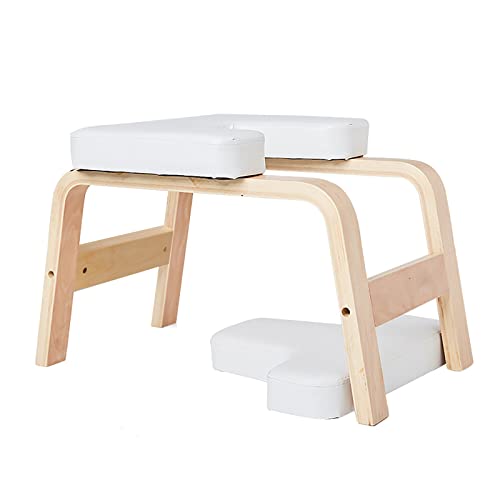 Tabouret de Yoga en bois pour postures inversées