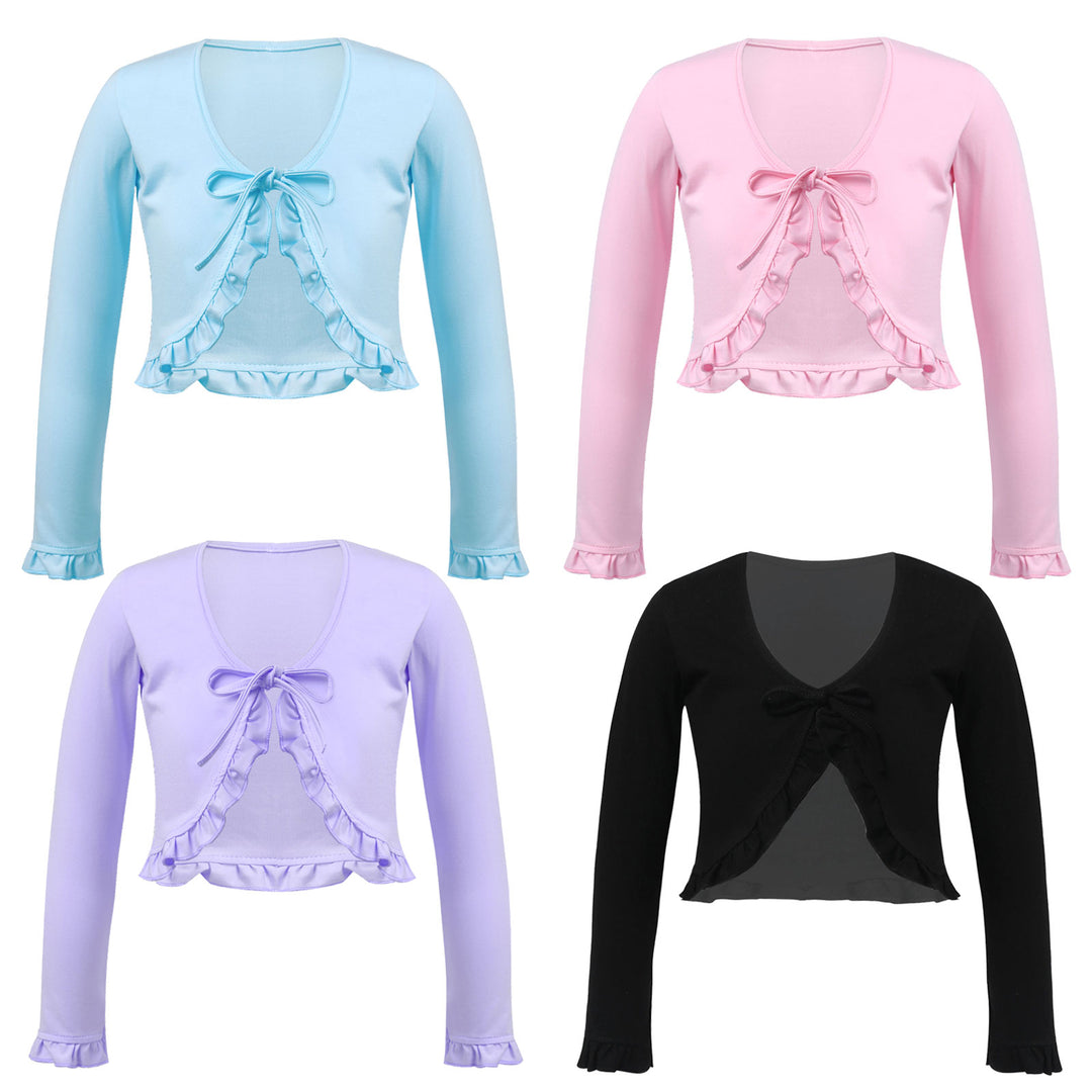 Veste Cardigan à nouer pour filles