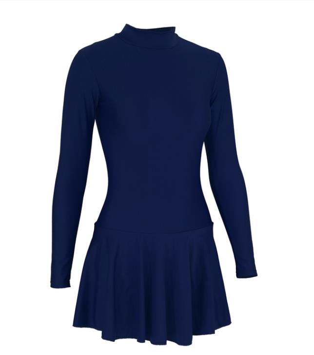 Justaucorps manches longues avec jupette Meira