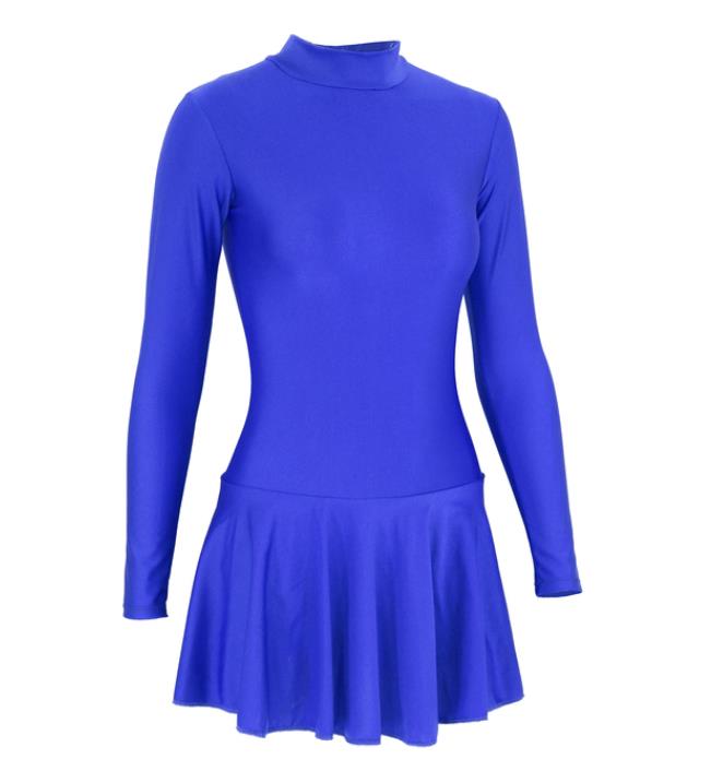 Justaucorps manches longues avec jupette Meira