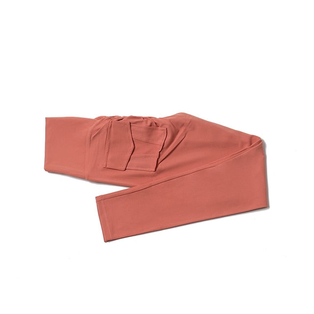 Legging taille haute avec poches arrière