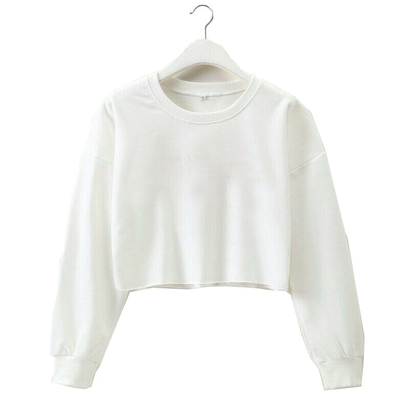 Sweat court manches longues 4 coloris au choix