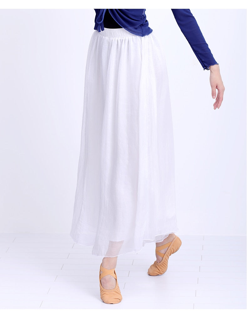 Pantalon danse large en mousseline Wanida