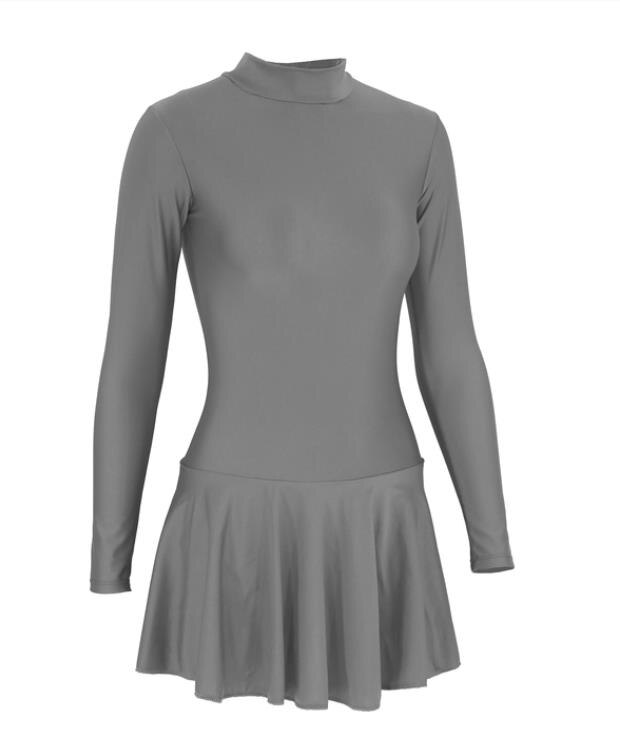 Justaucorps manches longues avec jupette Meira