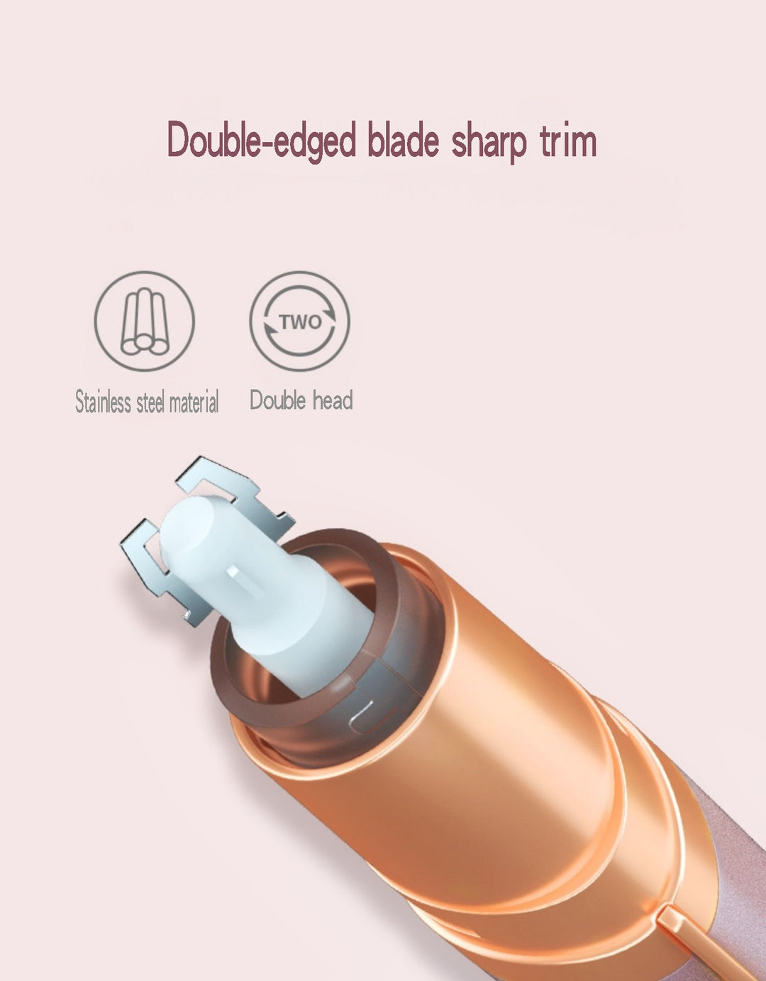 Epilateur à sourcils électrique à pile