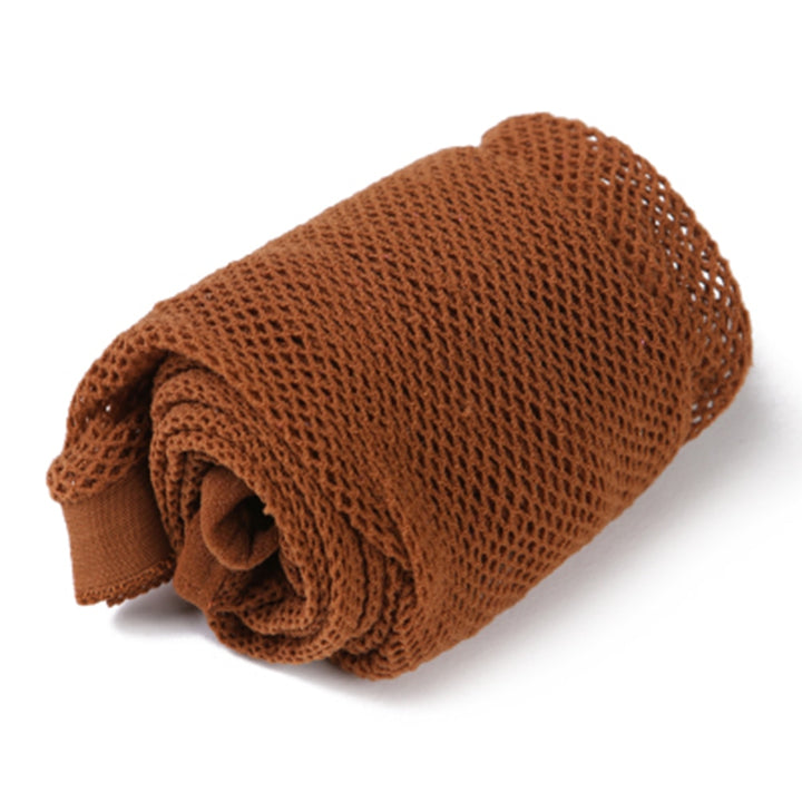 Collant résille avec ouverture pieds