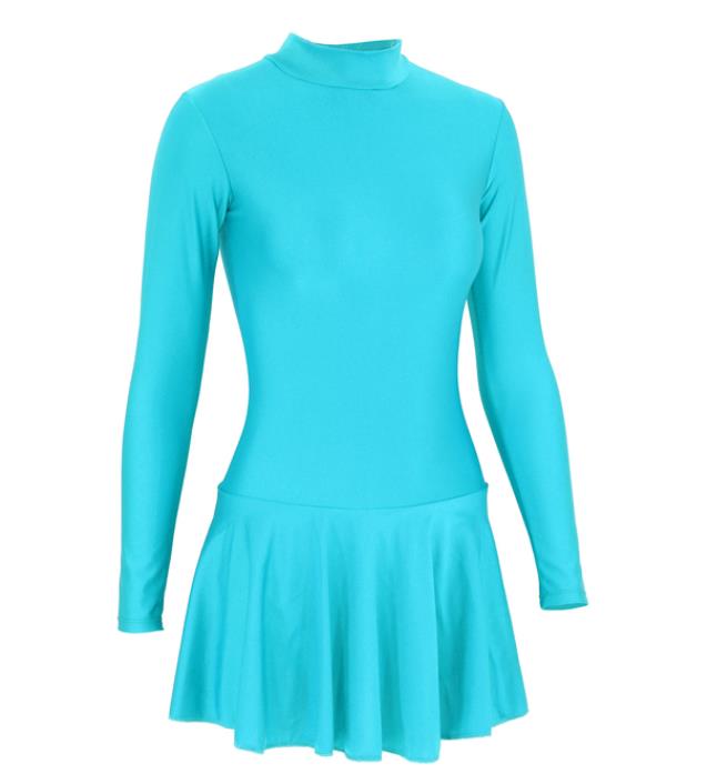 Justaucorps manches longues avec jupette Meira