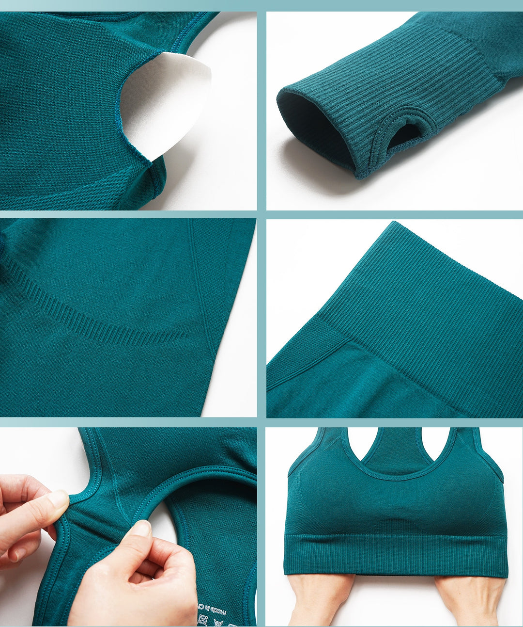 Ensemble 2-3-4 pièces 5 coloris au choix