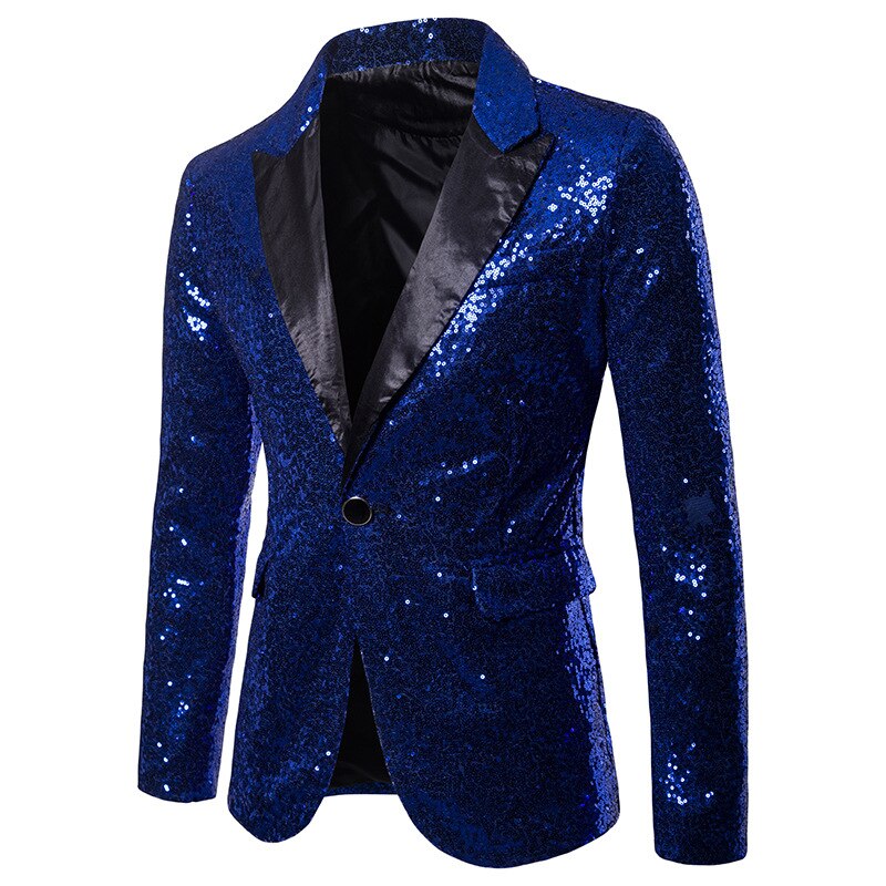 Veste costume homme paillettes Eddy grande taille