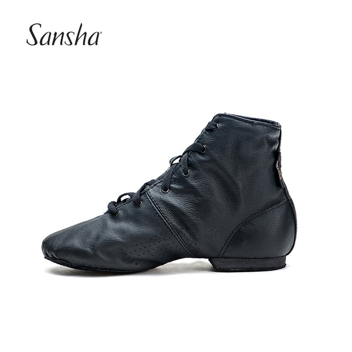 Chaussons Sneakers montants en cuir  Sansha
