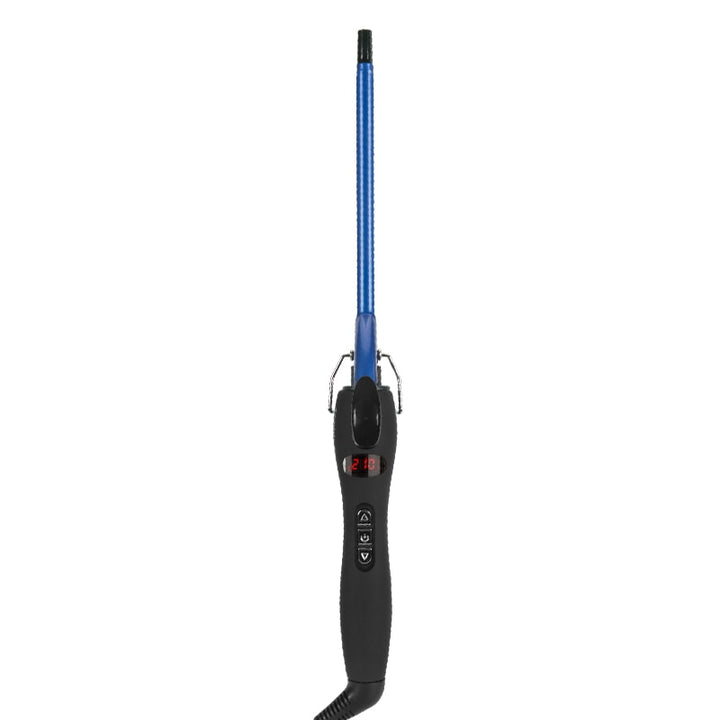 Fer à boucler Curling Iron 9mn 2 coloris bleu ou or