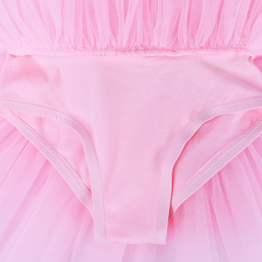 Robe Tutu manches courtes logo ballerine