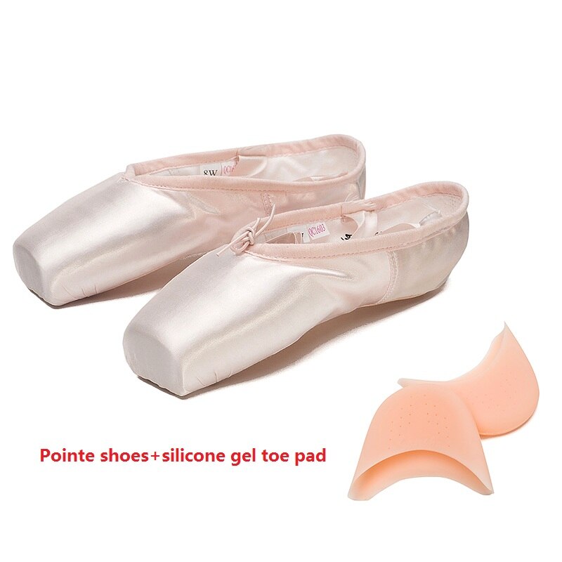 Chaussons Pointes en satin rose Sansha pour débutant