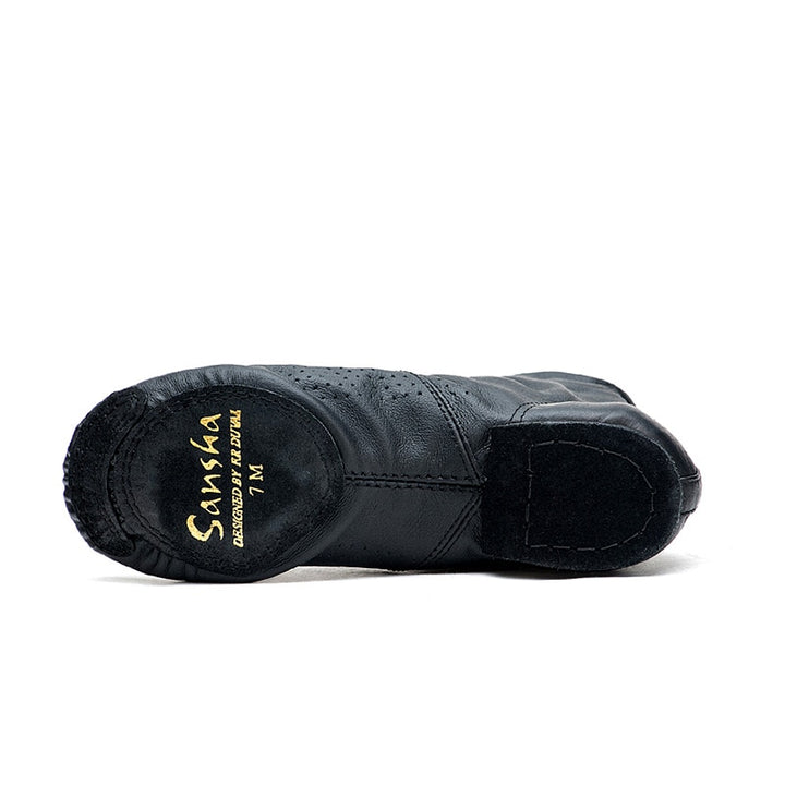 Chaussons Sneakers montants en cuir  Sansha