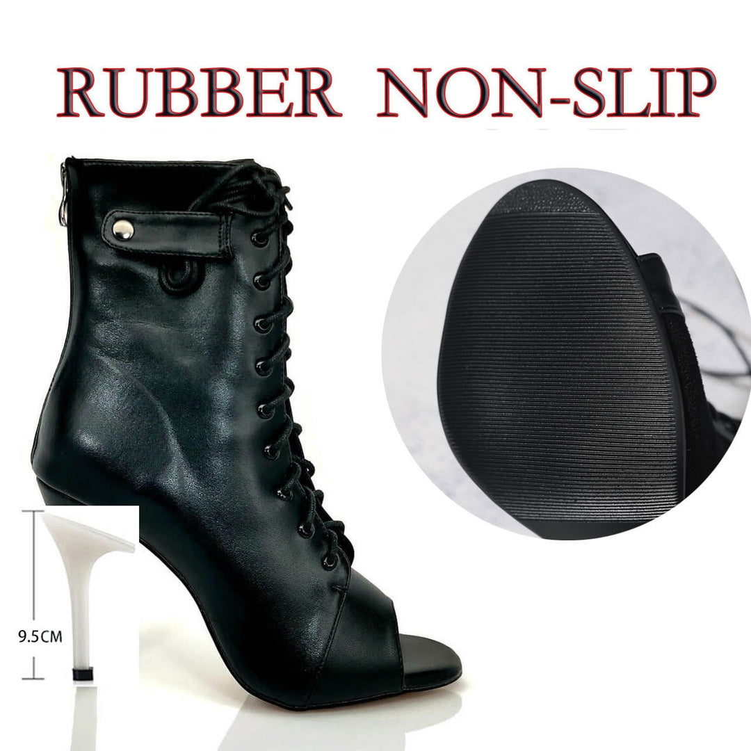 Bottines Charlie coloris noir Talons de 7 à 11cm