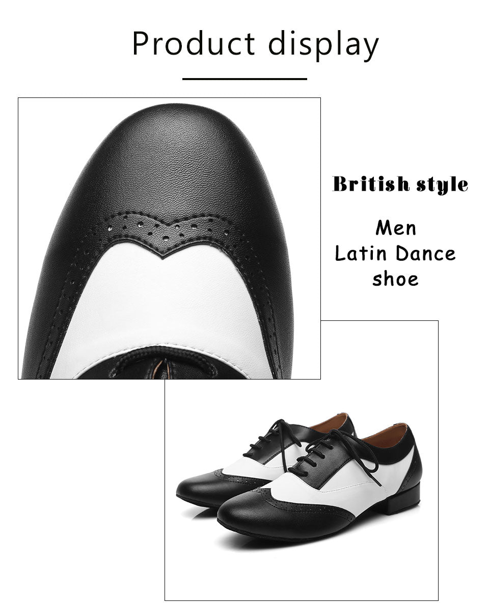 Chaussures de danse cuir noir