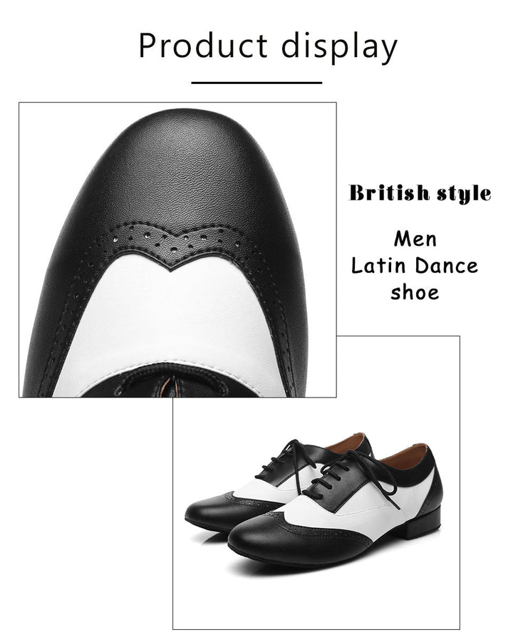 Chaussures de danse cuir noir