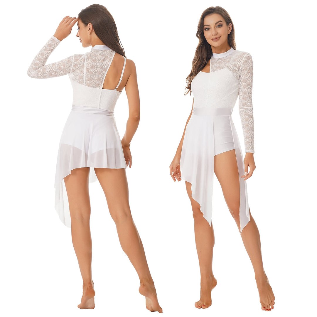 Robe justaucorps asymétrique Cassie Taille M