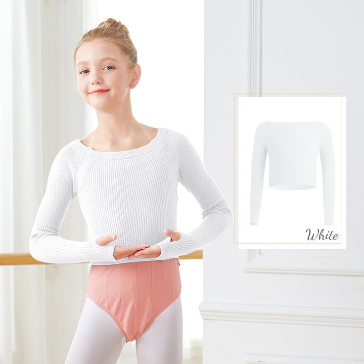 Top court manches longues filles