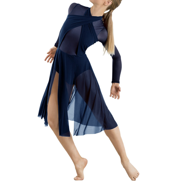 Robe Justaucorps manches longues lyrical Tania