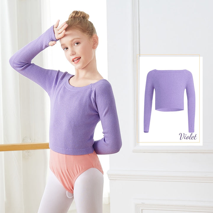 Top court manches longues filles