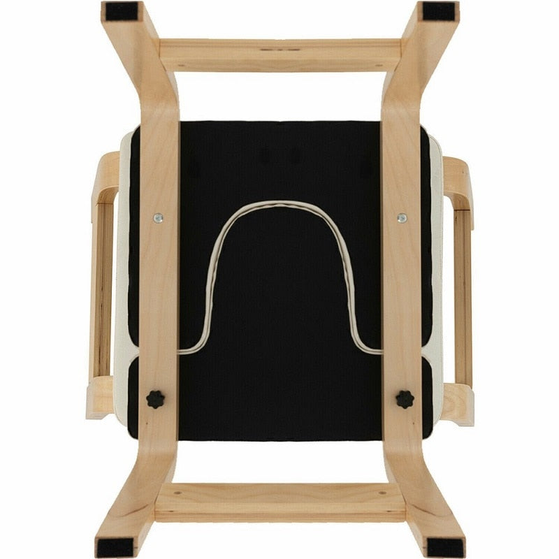 Tabouret d'inversion Yoga en bois
