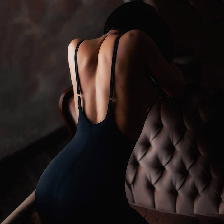 Combinaison Vanessa sans manches avec dos nu