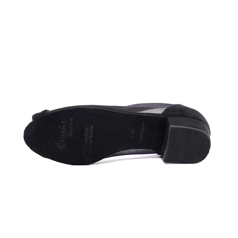 Chaussures danse à lacer Sansha Talons de 3.5cm