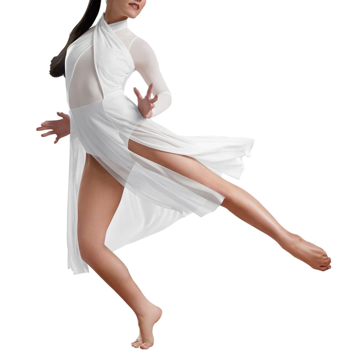 Robe Justaucorps manches longues lyrical Tania