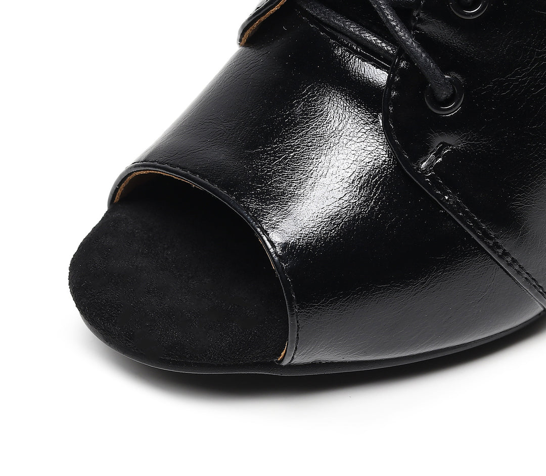 Bottines Charlie coloris noir Talons de 7 à 11cm