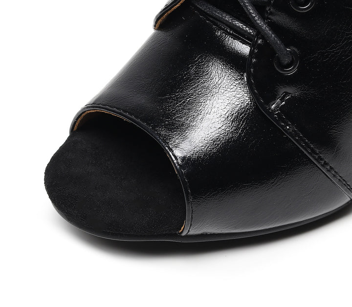 Bottines Charlie coloris noir Talons de 7 à 11cm