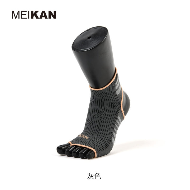 Socquettes sport à bouts ouverts anti-dérapants