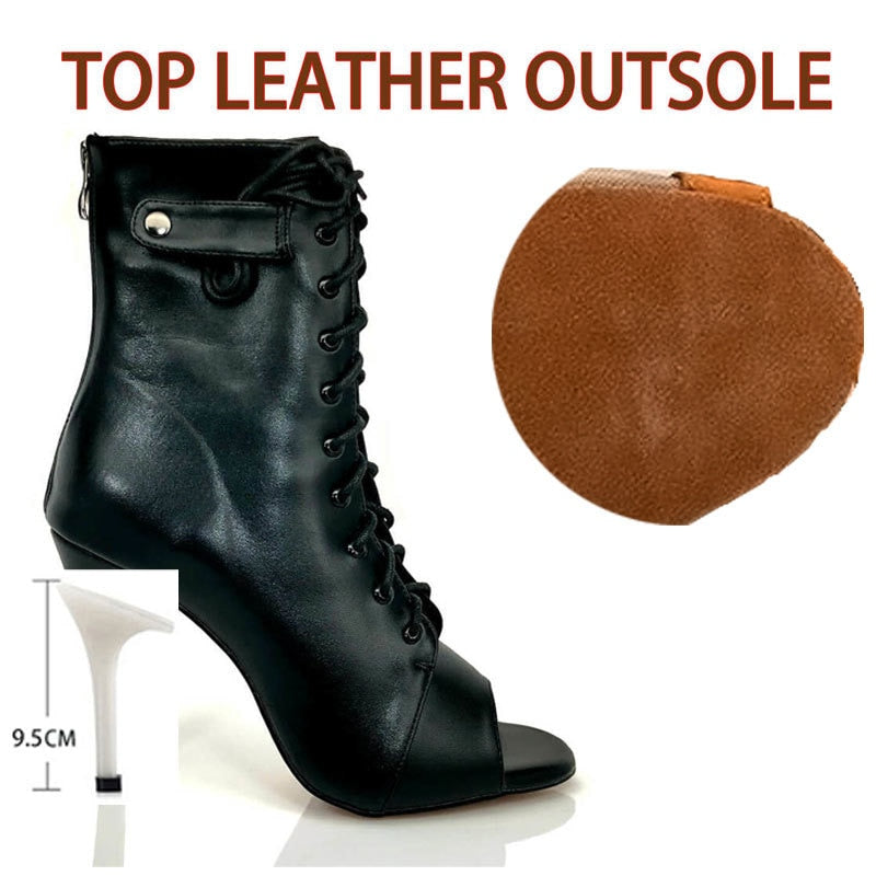 Bottines Charlie coloris noir Talons de 7 à 11cm