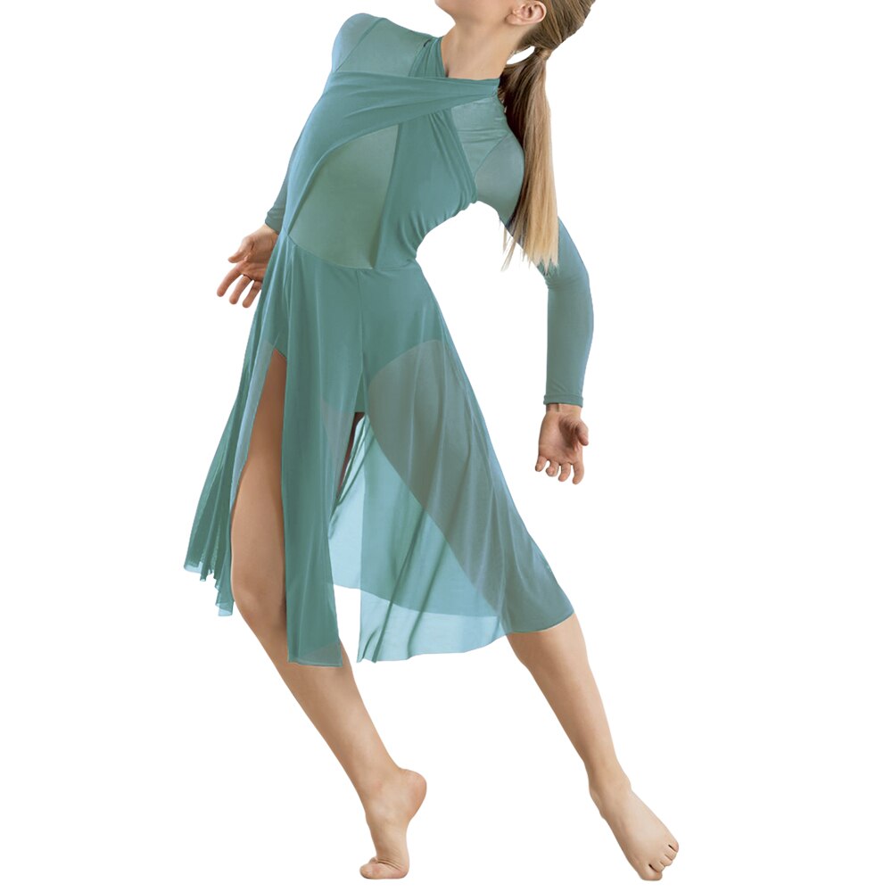 Robe Justaucorps manches longues lyrical Tania