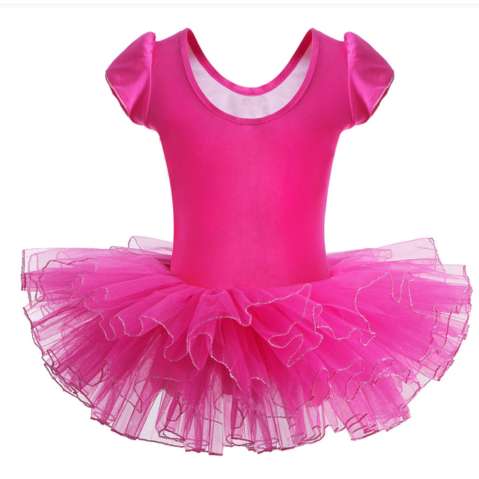 Robe Tutu manches courtes logo ballerine