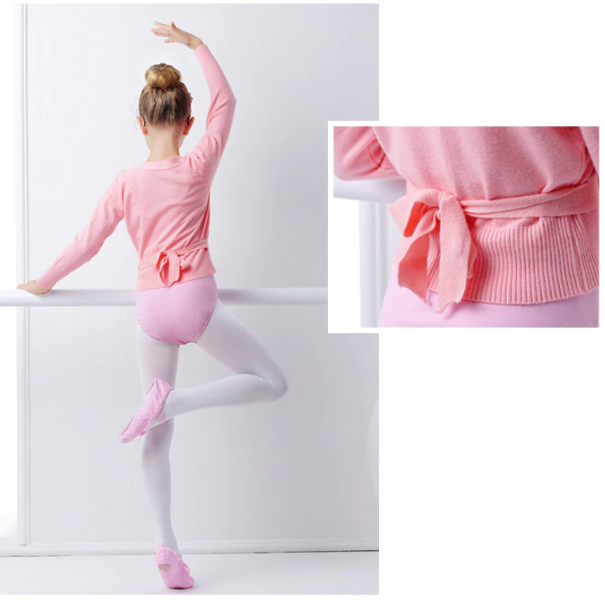 Cache-coeur à manches longues pour enfants 4 coloris au choix - Dance Store