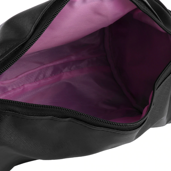 Sac polochon bandouillère coloris noir ou rose