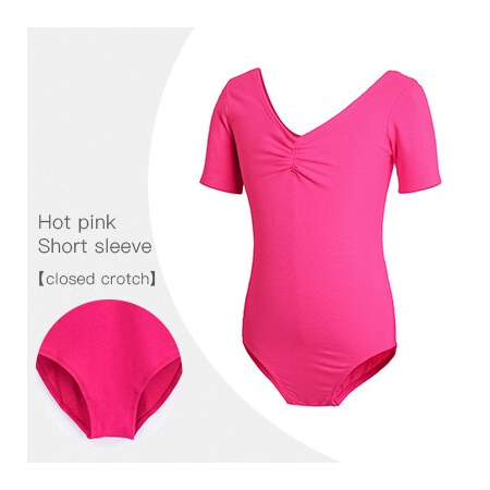 Justaucorps manches courtes col rond Zoya