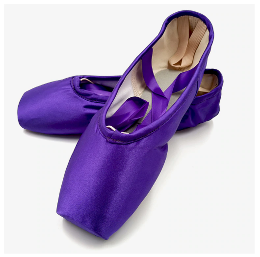 Chaussons Pointes en satin 9 couleurs au choix