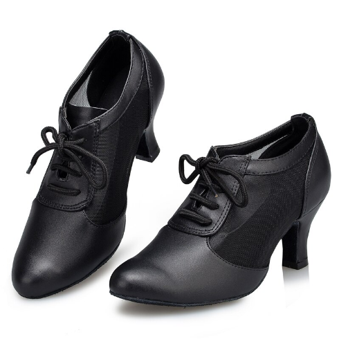 Chaussures bottines coloris noir - Talons de 6cm