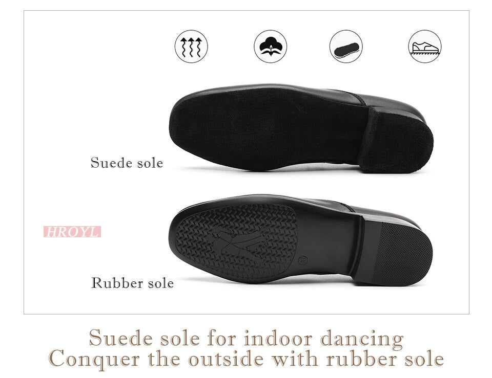 Chaussures danse homme à talons semelle suede Ryan T43