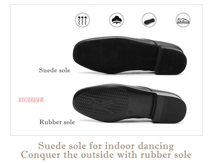 Chaussures danse homme à talons semelle suede Ryan T43