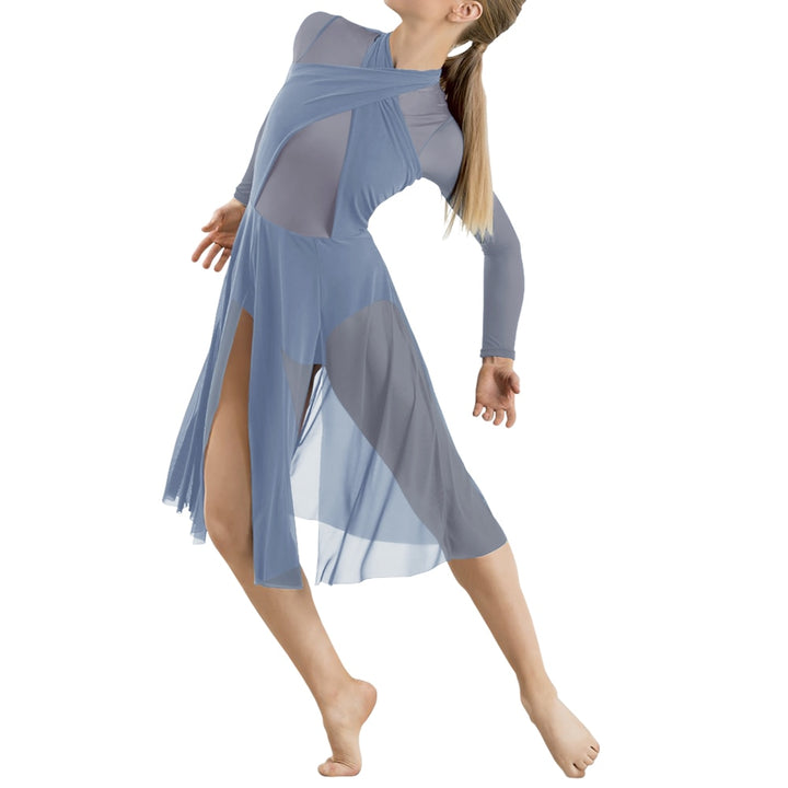 Robe Justaucorps manches longues lyrical Tania