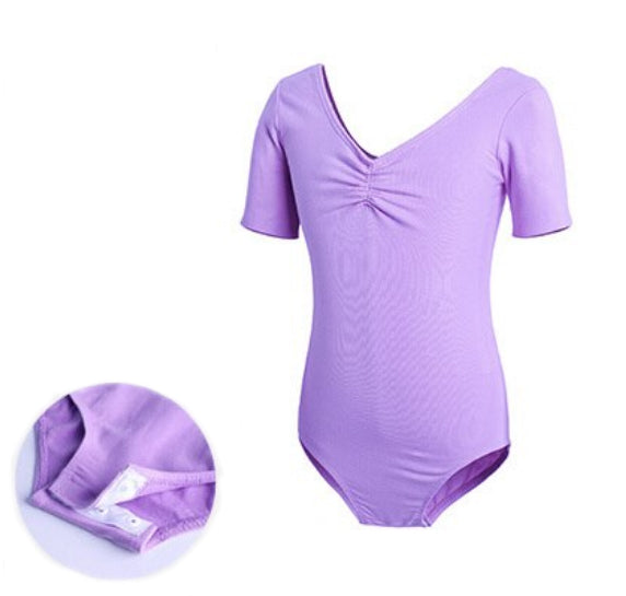 Justaucorps manches courtes avec pressions Zoya